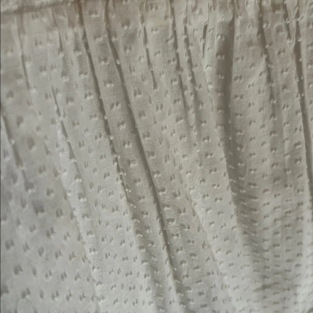 New J. Crew White Summer Dress XL midi